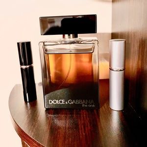 Dolce&Gabbana The One EDP 3.4 Oz + 2 travel atomizers